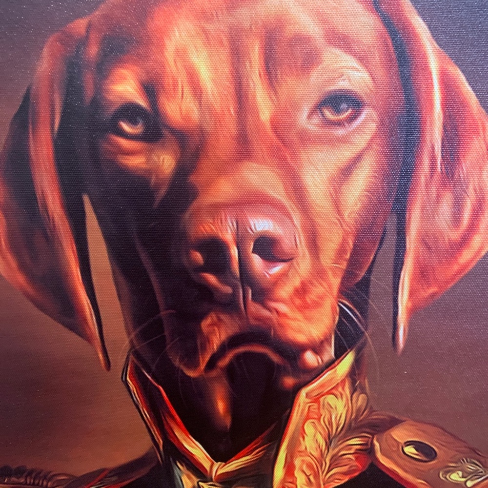 AWESOME PRINT OF DOG - Picture 2 of 3